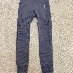 Gymshark Vital Seamless Leggings Gray – High Waist‎ Compression Fit